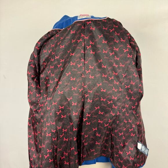 TOMMY GIRL by Tommy Hilfiger | Blue Double Breasted Pea Coat | Women's Large - Picture 6 of 13